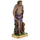 Saint Lazarus statue in plaster, 30 cm s2