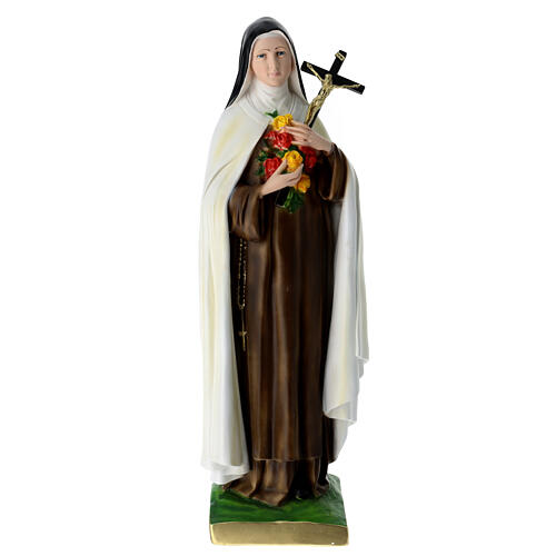 Statue Heilige Teresa, Gips 60 cm 1