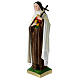 Statue Heilige Teresa, Gips 60 cm s4