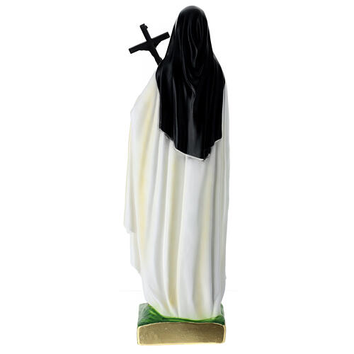 Saint Theresa statue in plaster, 30 cm 5