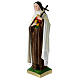 Saint Theresa statue in plaster, 30 cm s4