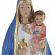 Our Lady of Cobre statue in plaster, 30 cm s4