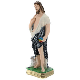 Estatua San Juan Bautista adulto 30cm. yeso