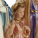 Statua Sacra Famiglia 30 cm gesso madreperlato s5