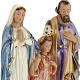 Holy Family plaster statue, 30 cm s2