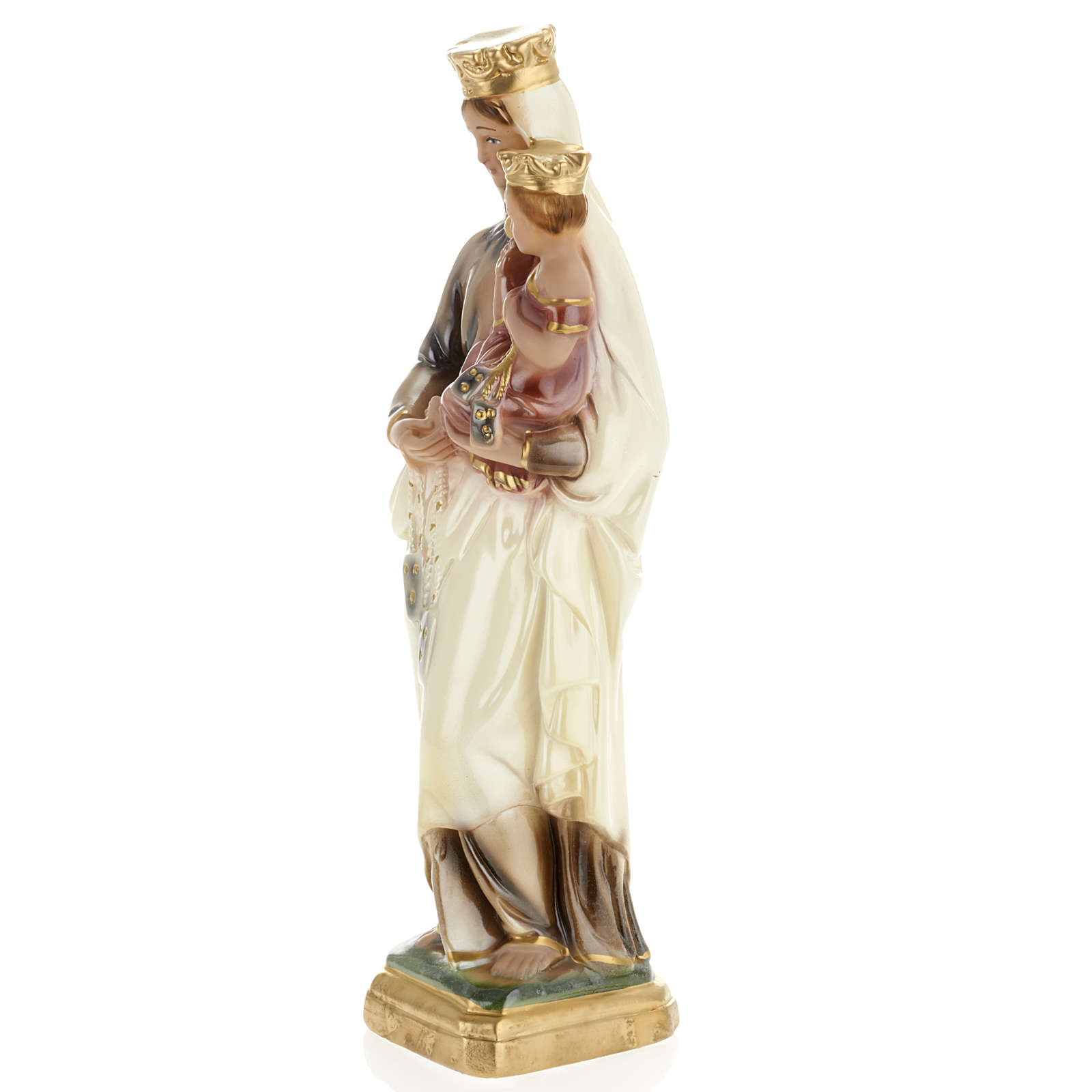 Our Lady of Mt Carmel statue in plaster, 30 cm online sales on