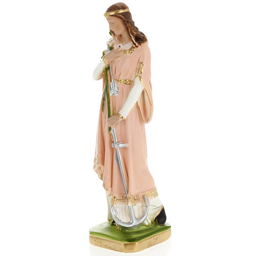 Statue Heilige Philomena, Gips 30 cm 3