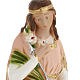 Statua Santa Filomena 30 cm gesso s2