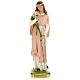 Saint Philomena statue in plaster, 30 cm s1