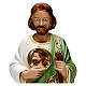 Statue Heiliger Judas, Gips 30 cm s2