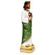 Statue Heiliger Judas, Gips 30 cm s4