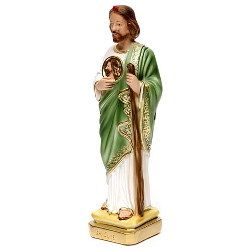 Saint Jude statue in plaster, 30 cm 3