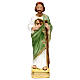 Saint Jude statue in plaster, 30 cm s1