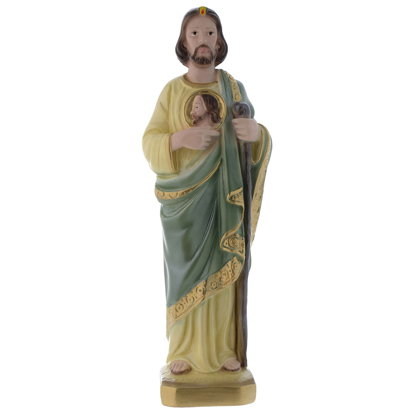 Estatua San Judas Tadeo 30cm Yeso Venta Online En HOLYART