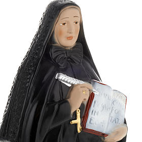 Saint Frances Cabrini statue in plaster, 30 cm