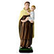 Statue Heiliger Albert, Gips 30 cm s1