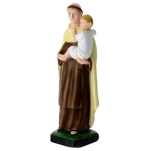 Estatua San Alberto de Mesina 30 cm. yeso 3