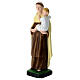 Estatua San Alberto de Mesina 30 cm. yeso s3