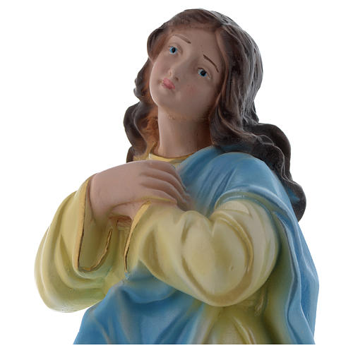 Heiligenfigur, Maria Immaculata von Murillo, Gips 30 cm 2