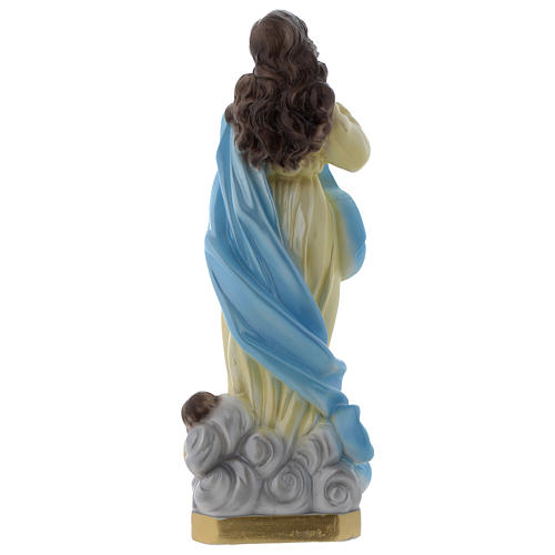 Heiligenfigur, Maria Immaculata von Murillo, Gips 30 cm 5