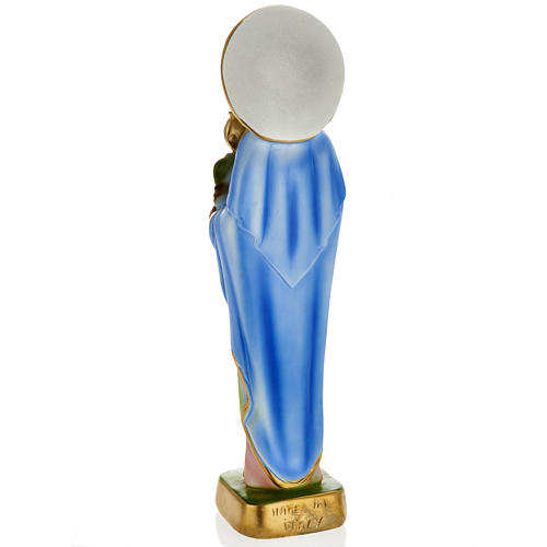 Estatua Virgen del Perpetuo Socorro 30 cm. yeso 4