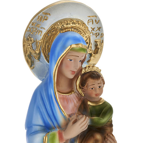 Statua Madonna Perpetuo Soccorso 30 cm gesso 2