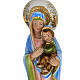 Statua Madonna Perpetuo Soccorso 30 cm gesso s3