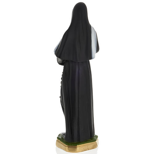 Statue Heilige Rita, Gips 30 cm 4