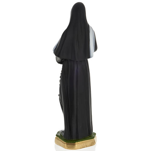 Saint Rita statue in plaster, 30 cm 4