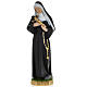 Saint Rita statue in plaster, 30 cm s1