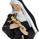 Saint Rita statue in plaster, 30 cm s2