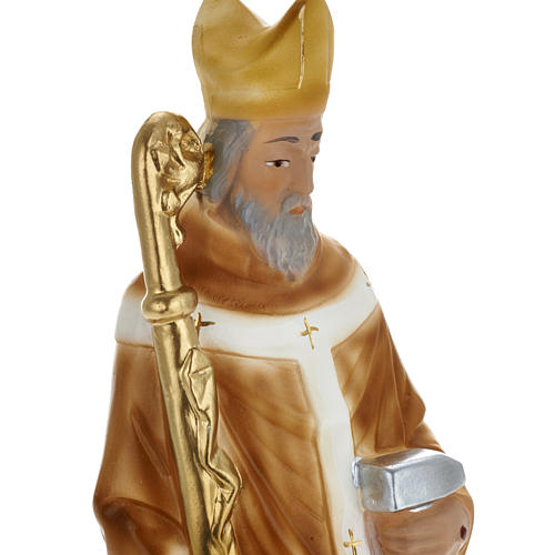 Statua Sant'Eligio di Noyon 30 cm gesso 2