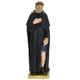 Saint Peregrine Laziosi statue inf plaster, 30 cm