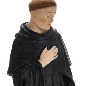 Statue Saint Pérégrin Laziosi plâtre 30 cm