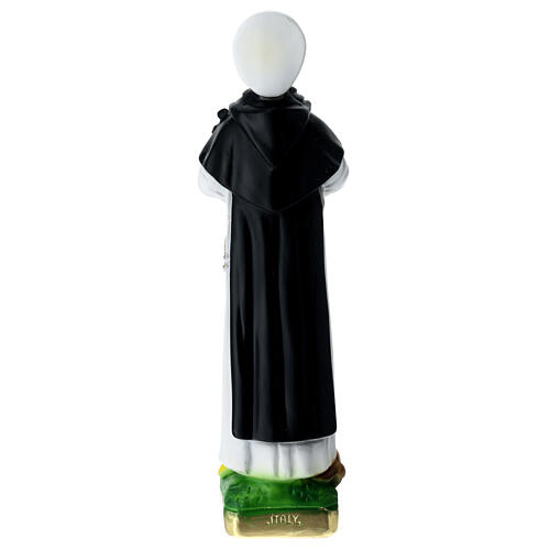 Saint Martin de Porres statue in plaster, 30 cm 4