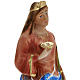 Statue Heilige Lucia, Gips 30 cm s2