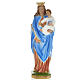 Mary Help of Christians statue in plaster, 30 cm s1