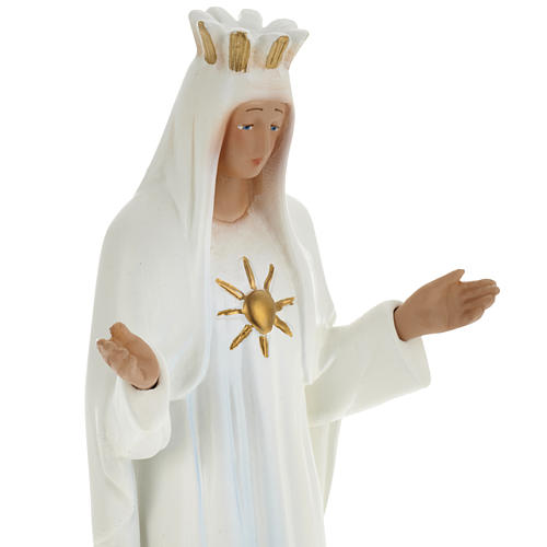 Our Lady of Beauraing statue in plaster, 30 cm 2