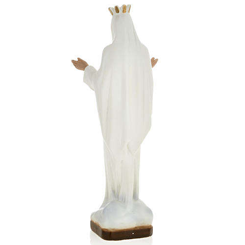 Estatua Viergen Marie de Beauraing 30 cm. yeso 3