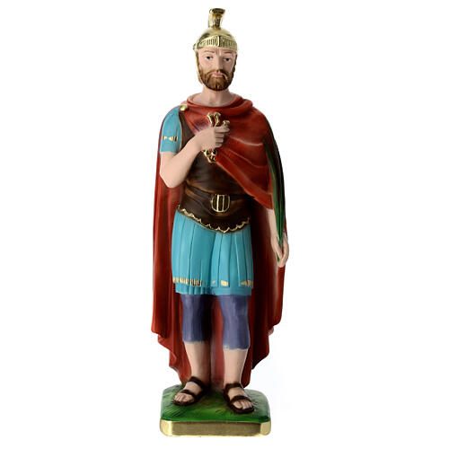Saint Donatus statue in plaster, 30 cm 1