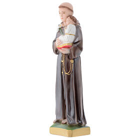 Saint Anthony of Padua statue in plaster, 30 cm