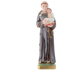 Saint Anthony of Padua statue in plaster, 30 cm