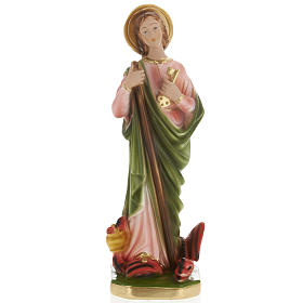 Saint Martha statue in plaster, 30 cm