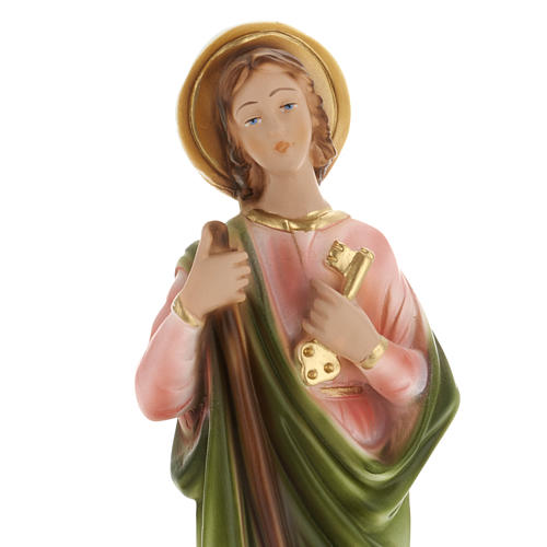 Saint Martha statue in plaster, 30 cm 2