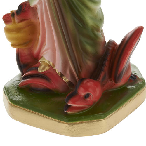 Saint Martha statue in plaster, 30 cm 3