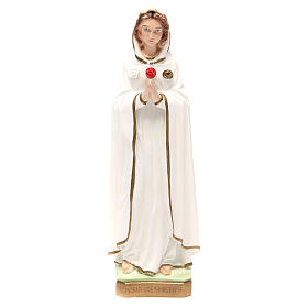 Our Lady of Rosa Mystica statue in plaster, 30 cm