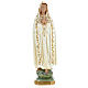Our Lady of Fatima statue in plaster, 30 cm s1