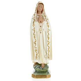 Estatua Virgen de Fátima 30 cm. yeso