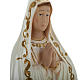 Statua Madonna di Fatima 30 cm gesso s2