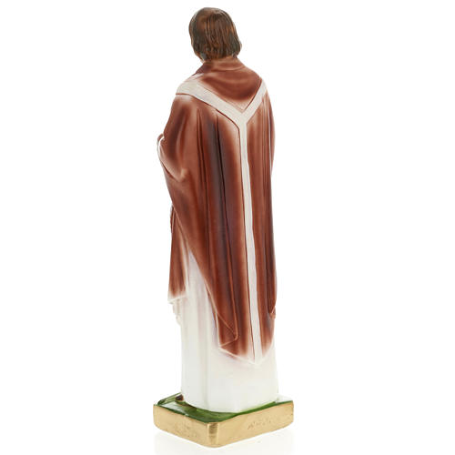 Statue Saint Edmond plâtre 30 cm 3
